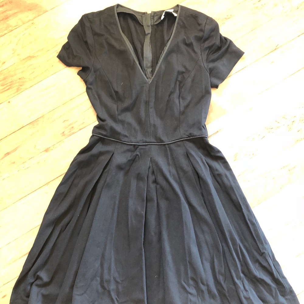 V neck banana republic A-line dress